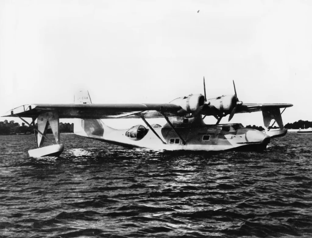 QANTAS Catalina on Koggala Lake